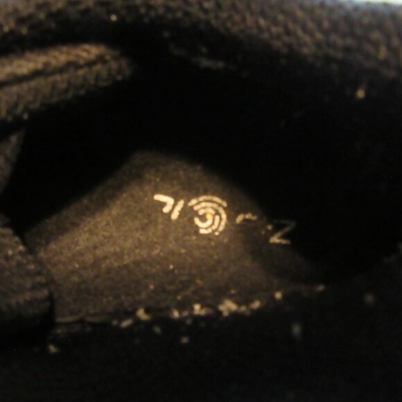 Mens Z-Coil Freedom BLACK LEATHER & MESH WALK, RUN, WORK SHOES Sz 9